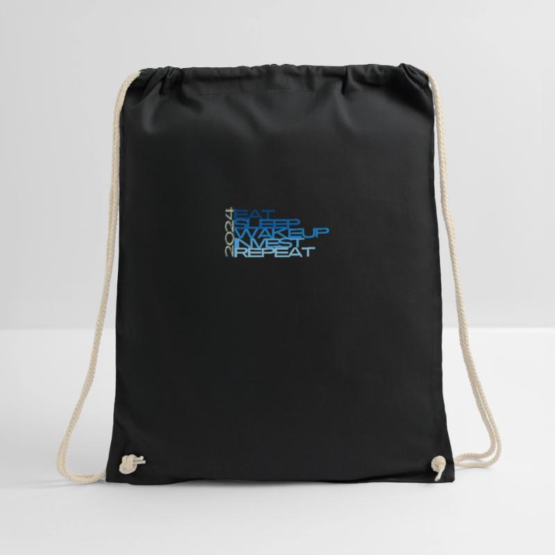 tägliche Routine oder den Alltag Turnbeutel