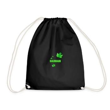 Fortwirt Damian - Drawstring Bag - black - Front