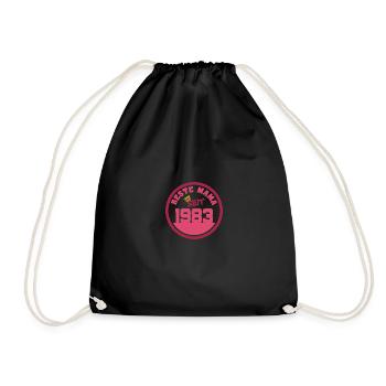 1983 - Drawstring Bag - black - Front