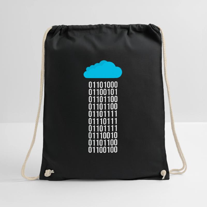 Programmeur Informaticien Codeur de code binaire Sac de sport léger