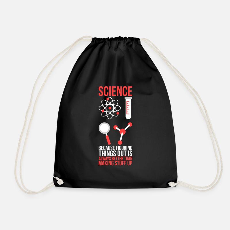 Science Fiction - Drawstring Bag - black