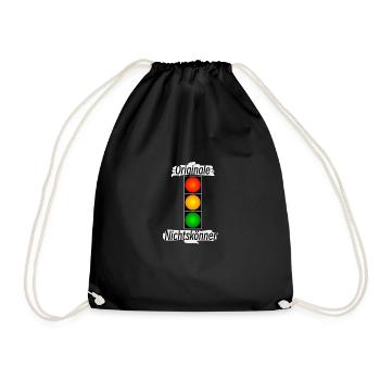 Feu de signalisation - Sac de sport léger - noir - Devant