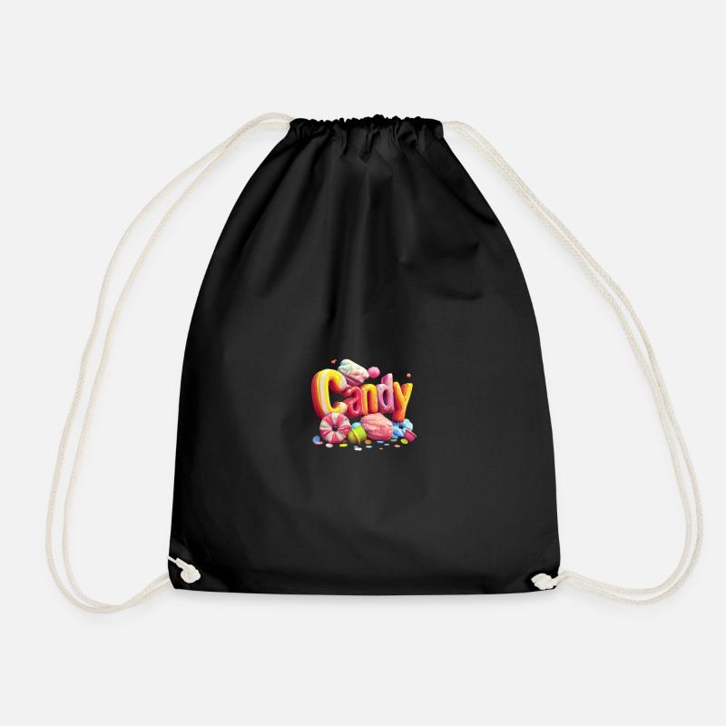 Candy Lover - Turnbeutel - Schwarz