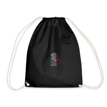 Armoiries mexicaines - Sac de sport léger - noir - Devant