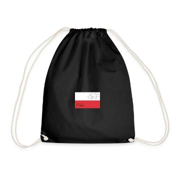 Polska - Sac de sport léger - noir - Devant