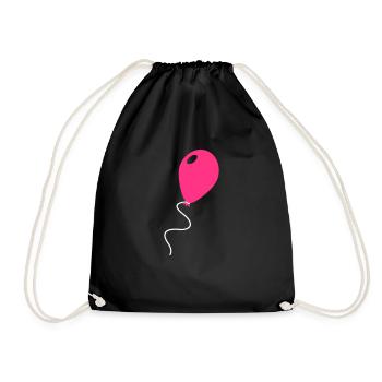 Ballon / Balloon - Turnbeutel - Schwarz - Vorne