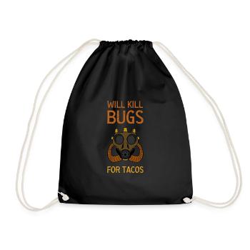 Exterminator Exterminator Pest Control - Drawstring Bag - black - Front