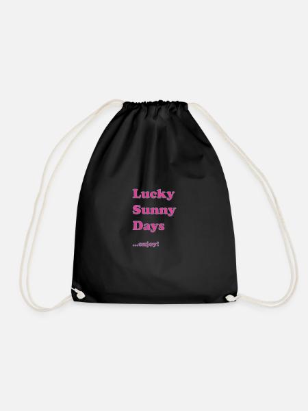 LuckySunnyDays - Turnbeutel - Schwarz
