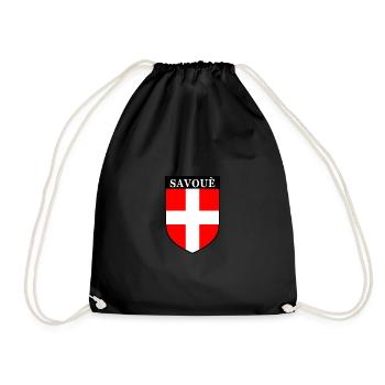 Savoie - Drawstring Bag - black - Front