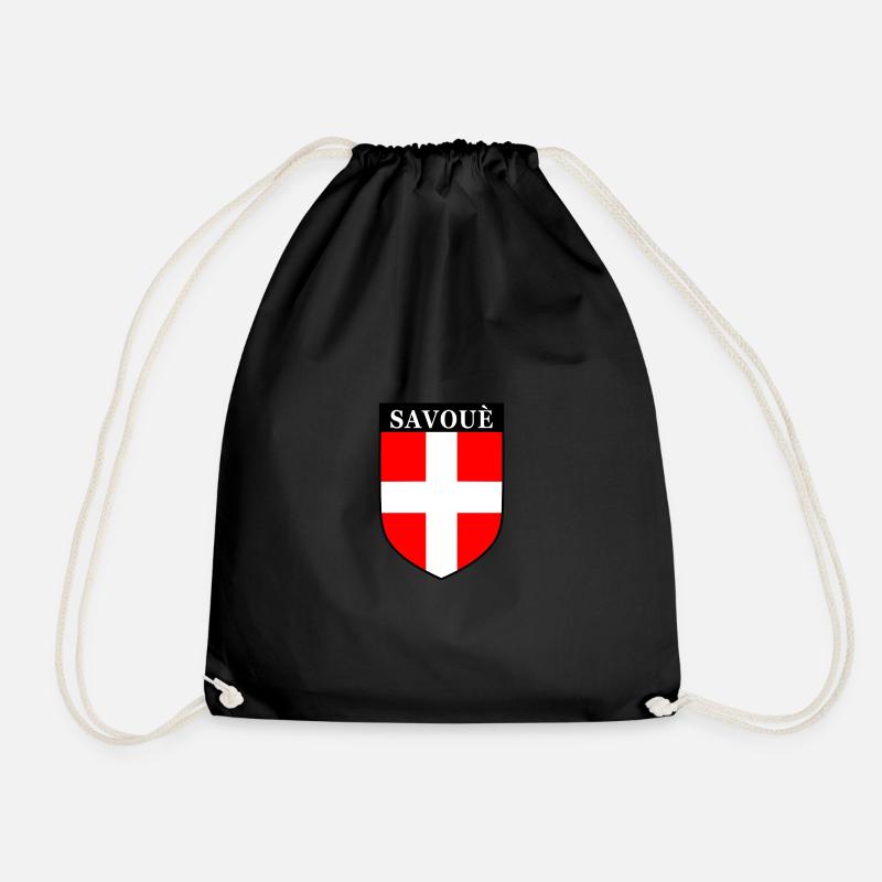 Savoie - Drawstring Bag - black