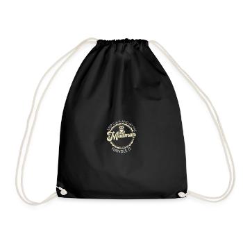 Postman Postman Postman Postman - Drawstring Bag - black - Front