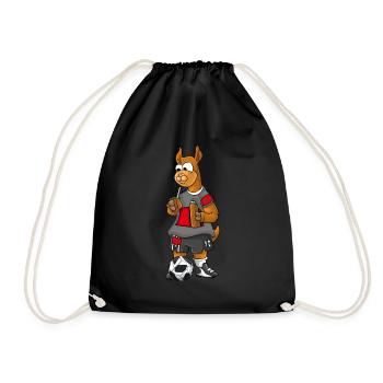 Fan Lama du Maroc - Sac de sport léger - noir - Devant