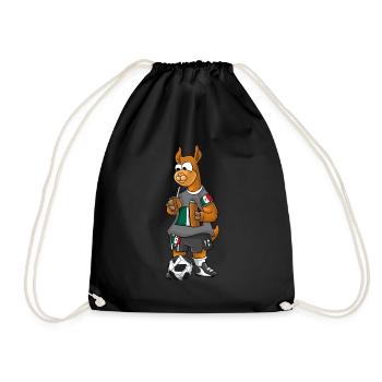 Lama fan du Mexique - Sac de sport léger - noir - Devant