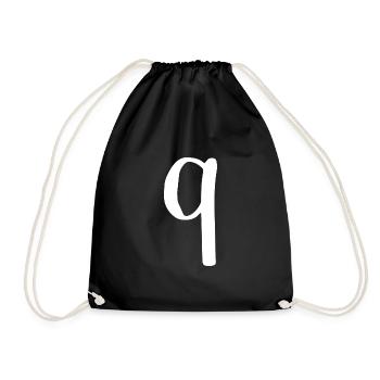9 - Sac de sport léger - noir - Devant