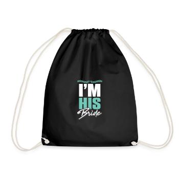 Je suis son couple de femmes - Sac de sport léger - noir - Devant