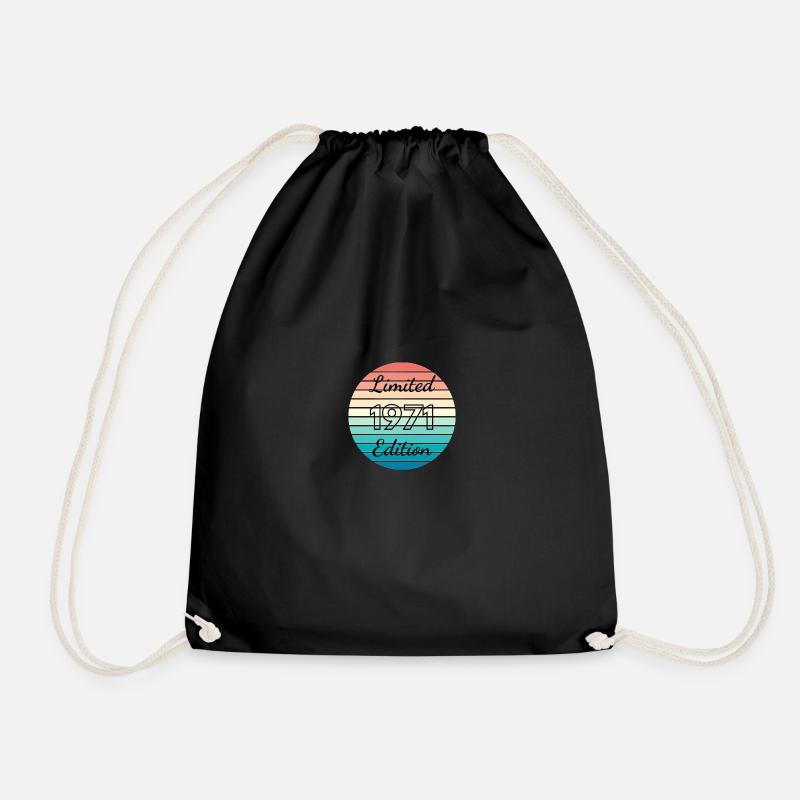 Limited edition 1971 - Drawstring Bag - black