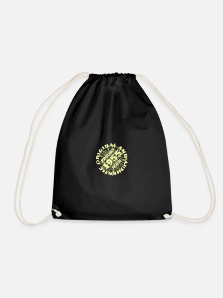 Authentic 1955 - Drawstring Bag - black