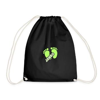 Birth of Janko - Drawstring Bag - black - Front