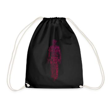 Cyclistes Cyclisme Hommes VTT - Sac de sport léger - noir - Devant