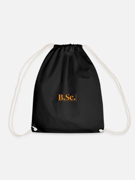 B.Sc. - BACHELOR OF SCIENCE 2023 - Turnbeutel - Schwarz