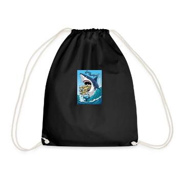 Restez affamé - La vision de la richesse - Sac de sport léger - noir - Devant