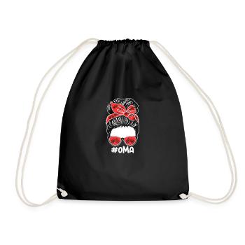 Vélo Mamie VTT - Sac de sport léger - noir - Devant