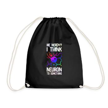 Neurone Neuronon Enseignant Cadeau - Sac de sport léger - noir - Devant