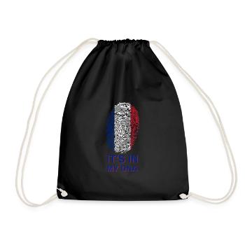 ADN de la France - Sac de sport léger - noir - Devant