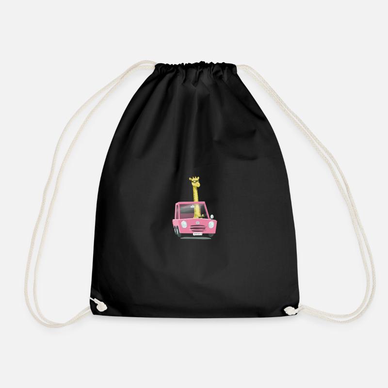 Giraffe car - Sac de sport léger - noir