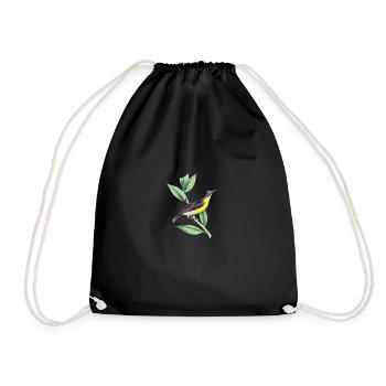 Bird Environment - Drawstring Bag - black - Front