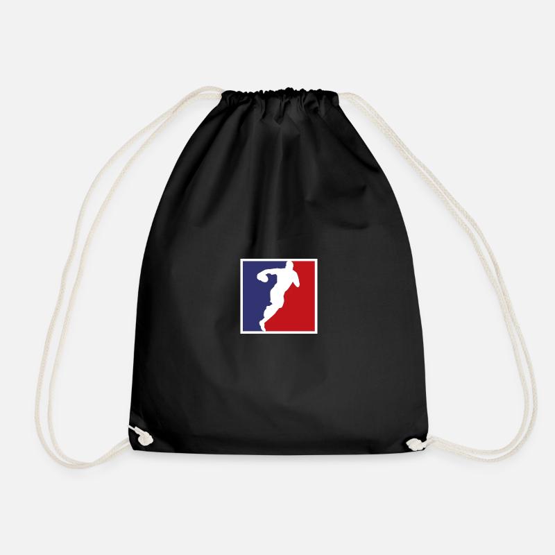 RUGBY RUGBY PLAYER - Drawstring Bag - black