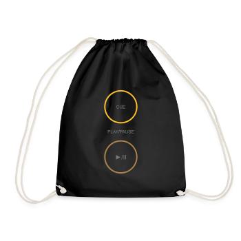 pdjuk-3 - Drawstring Bag - black - Front