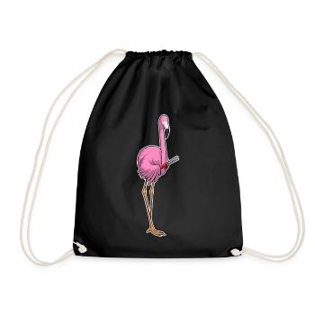 Flamingo Coiffeur Pince à cheveux - Sac de sport léger - noir - Devant