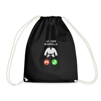 Le judo m'appelle - Sac de sport léger - noir - Devant
