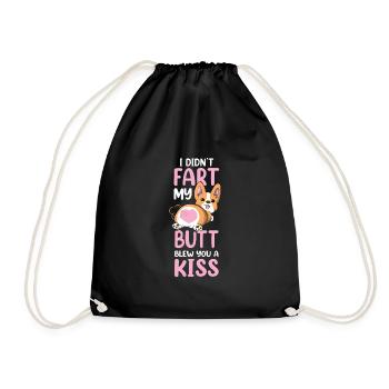 Drôle de chien Corgi Je n’ai pas pet Corgi Propriétaire de chien - Sac de sport léger - noir - Devant