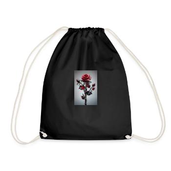 IMG 5175 - Drawstring Bag - black - Front
