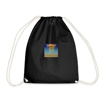 Méduses de surface - Sac de sport léger - noir - Devant