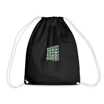 Jardin vertical - Sac de sport léger - noir - Devant