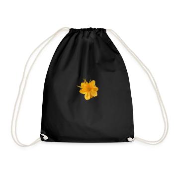 Flower de - Turnbeutel - Schwarz - Vorne
