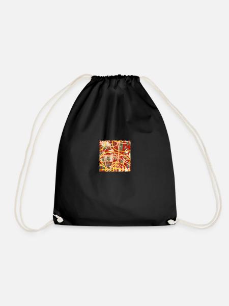 Rice samples - Drawstring Bag - black
