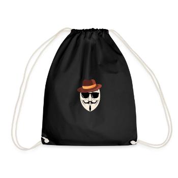 Die Maske - Turnbeutel - Schwarz - Vorne