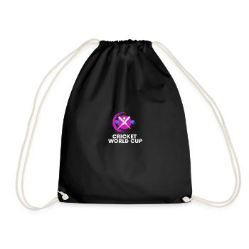 Cricket World Cup: Battleground of Champions - Drawstring Bag - black - Front