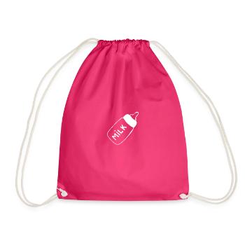 Bouteille de lait - Sac de sport léger - fuchsia - Devant