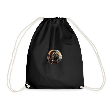 Carlin Austronaute - Sac de sport léger - noir - Devant