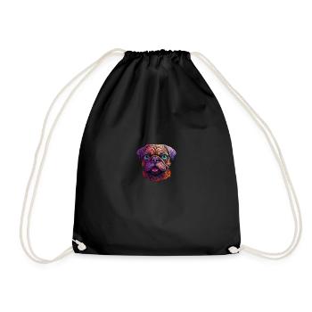 Carlin coloré - Sac de sport léger - noir - Devant