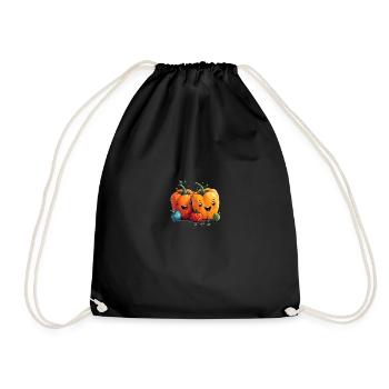 Style bande dessinée familiale Paprika - Sac de sport léger - noir - Devant