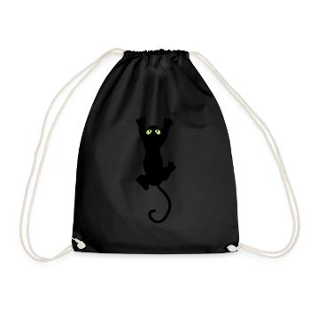 Cat fun - Sac de sport léger - noir - Devant