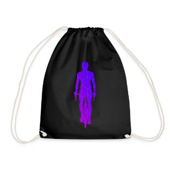 VTT VTT Femmes Vélo Vélo - Sac de sport léger - noir - Devant