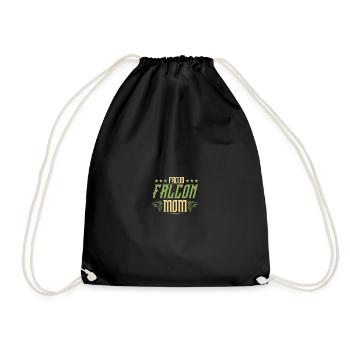Maman fauconnerie - Sac de sport léger - noir - Devant
