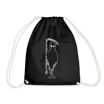 Great Grim Vampir Death Reaper - Turnbeutel - Schwarz - Vorne